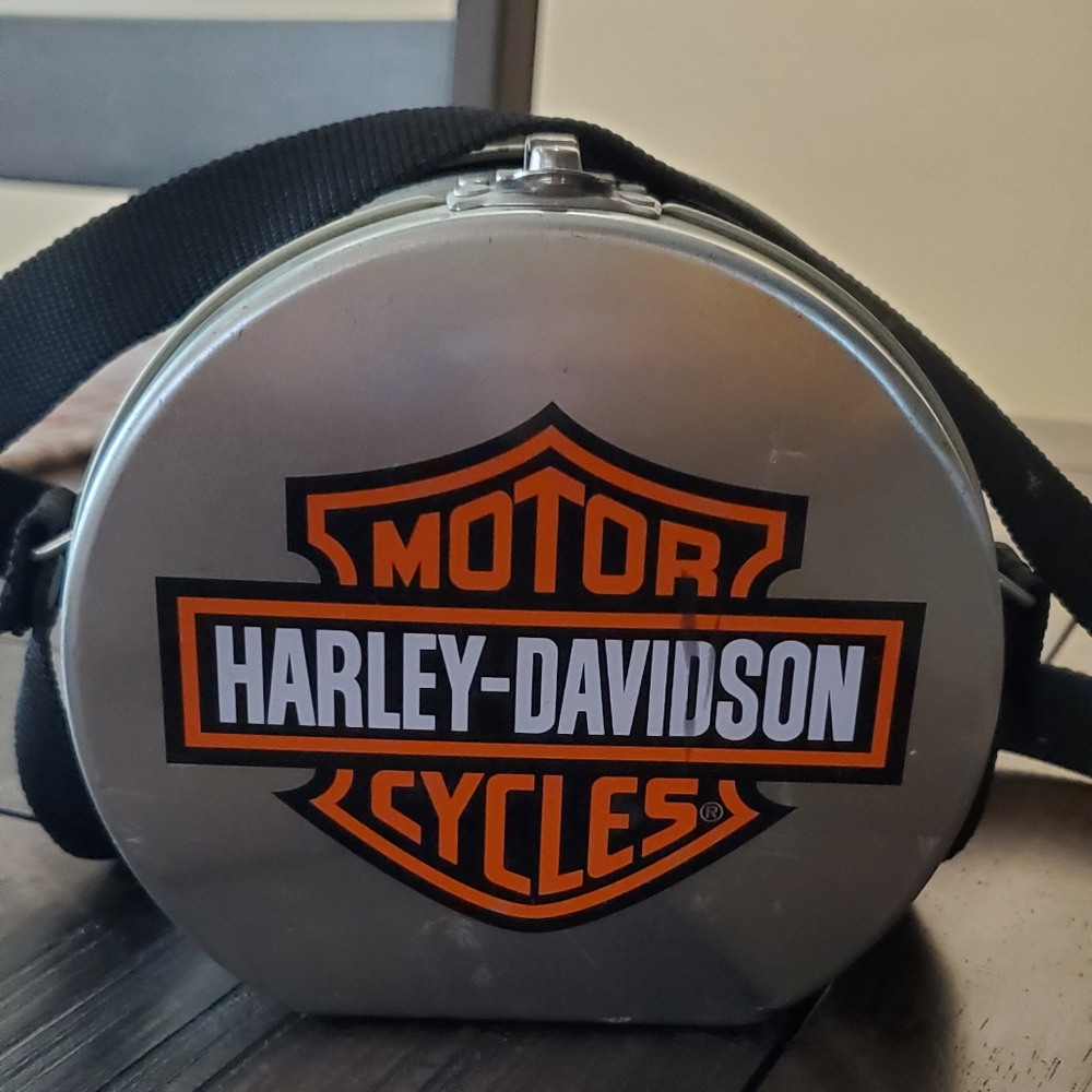 Harley Davidson tin purse